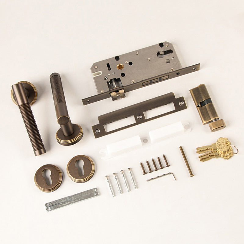 Door Interior Lever Lock and Handle