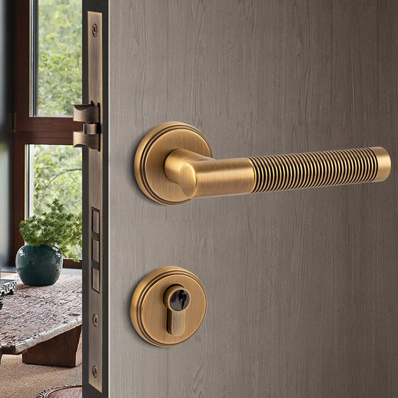 Door Interior Lever Lock and Handle