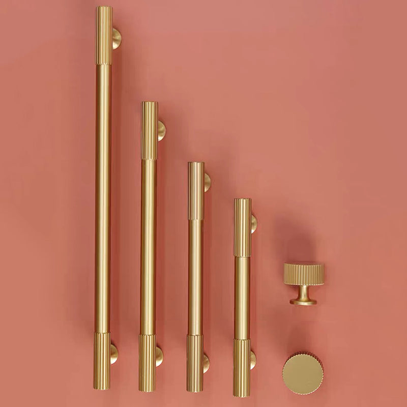 FIANA Solid Brass Cabinet Handle-Vertical Line