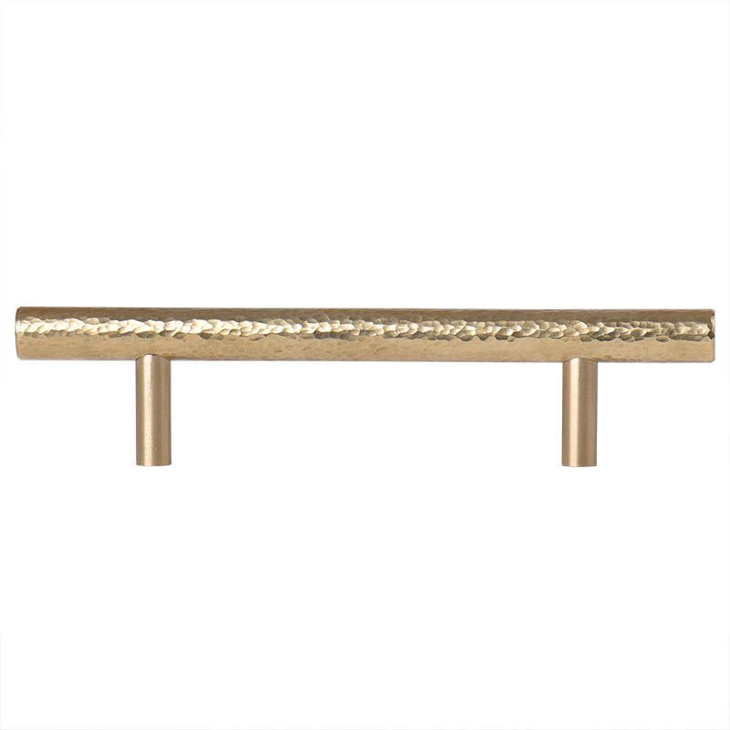 LUX Hammered Brass Cabinet Handles