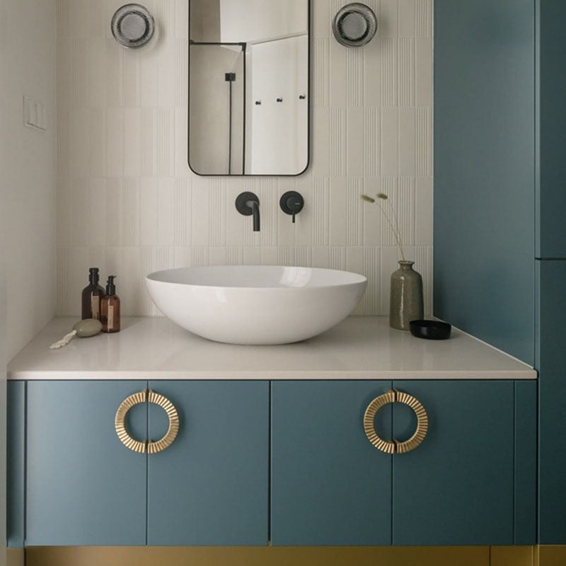 T4008 – Halbrunde Knöpfe aus Messing mit Struktur