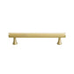 KANA Solid Knurled Brass Cabinet Handle