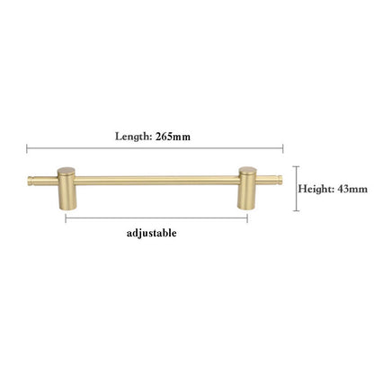 JUST Solid Brass Bar Handle