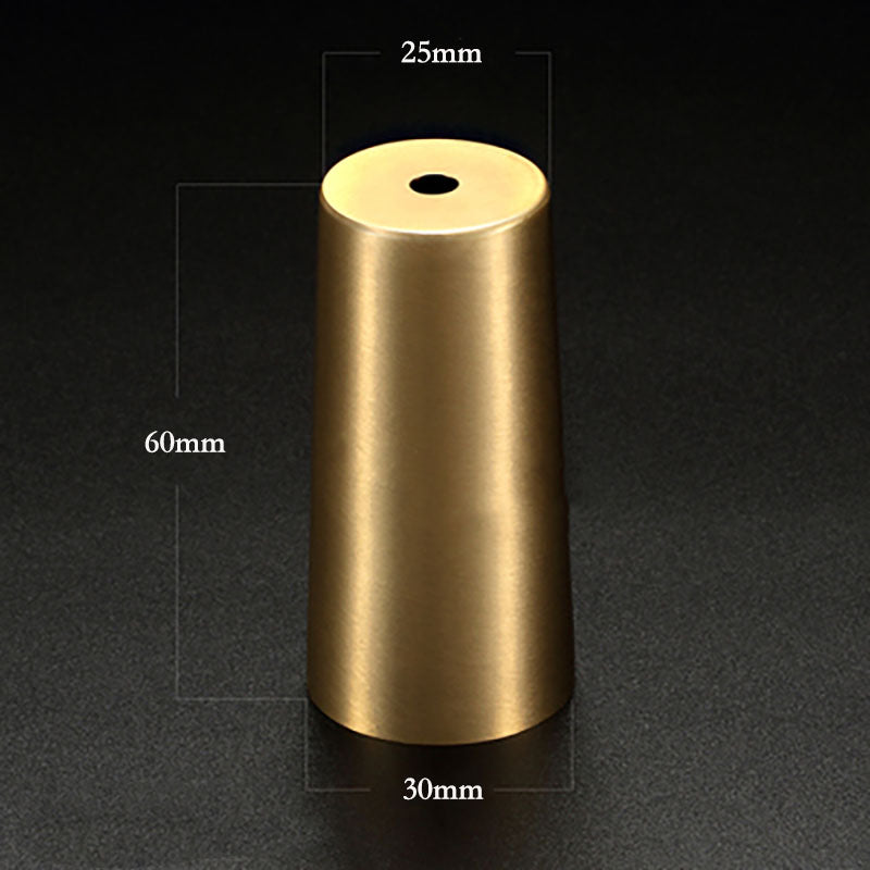 4pcs/pack Brass Leg Cover -taper