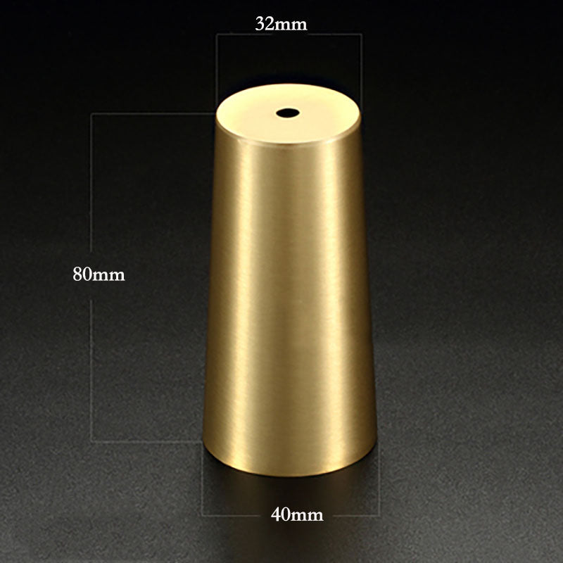 4pcs/pack Brass Leg Cover -taper