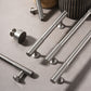 FIANA Cabinet Handle -Nickel Solid Brass Knurled