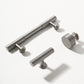 FIANA Cabinet Handle -Nickel Solid Brass Knurled