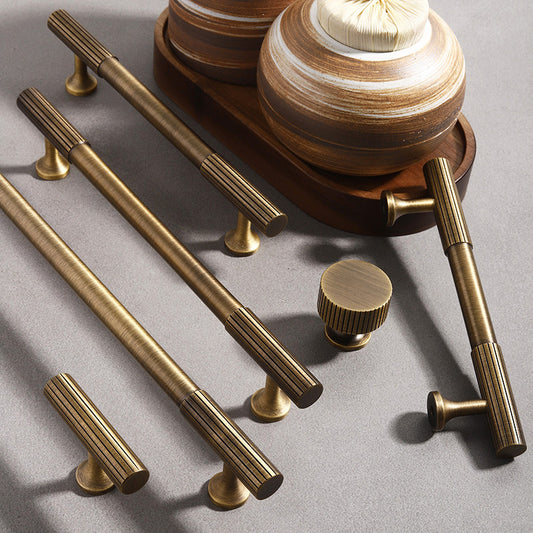 FIANA Cabinet Handle -Antique Solid Brass