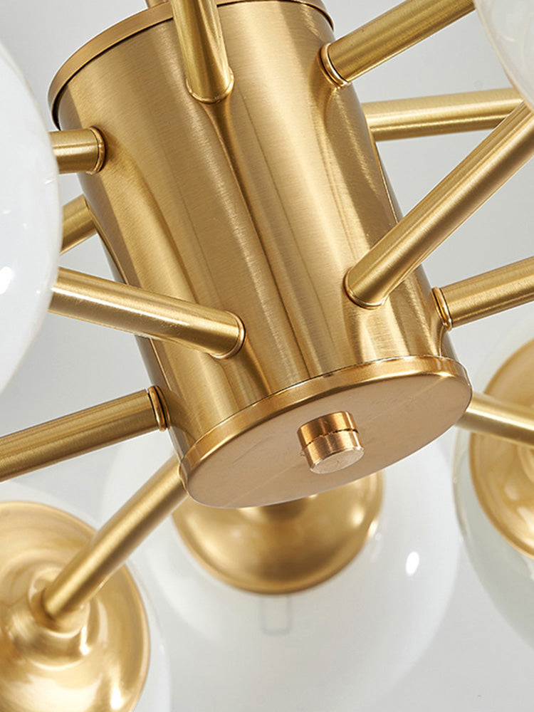 ATLA Brass Chandelier Light