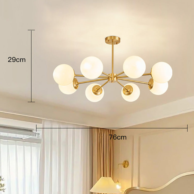 ATLA Brass Chandelier Light