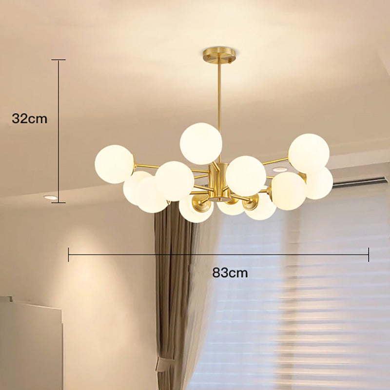 ATLA Brass Chandelier Light