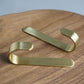 2pcs Bath Hook-Brass