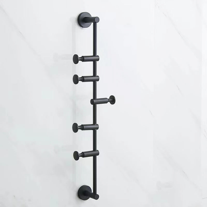 Brushed Gold / Black Brass Bath Hook