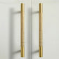 KANA Knurled Brass Cabinet Handles and Knobs