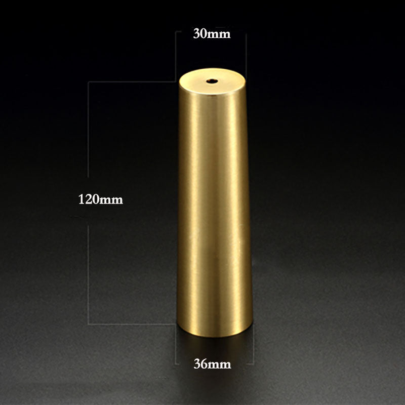 4pcs/pack Brass Leg Cover -taper