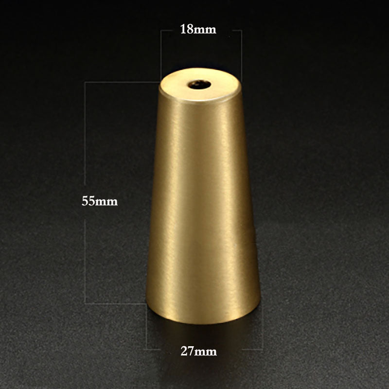 4pcs/pack Brass Leg Cover -taper