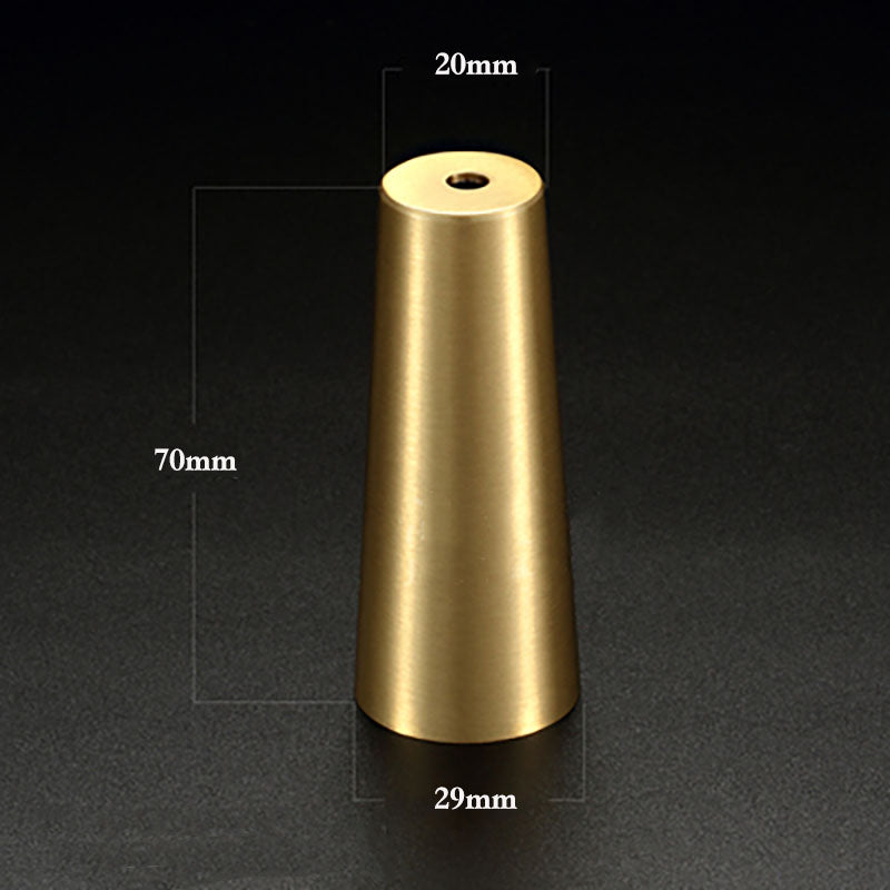 4pcs/pack Brass Leg Cover -taper