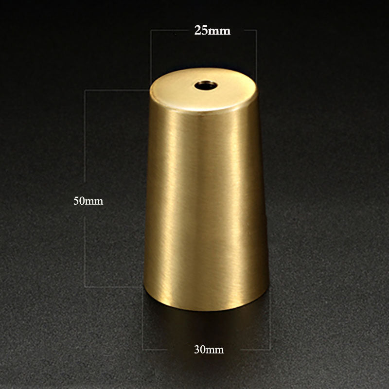 4pcs/pack Brass Leg Cover -taper