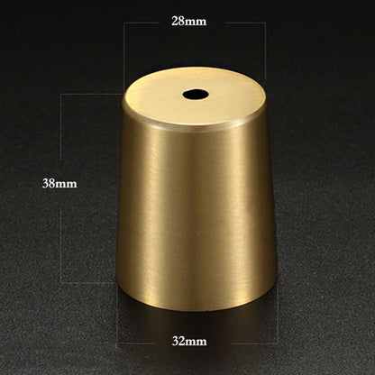 4pcs/pack Brass Leg Cover -taper