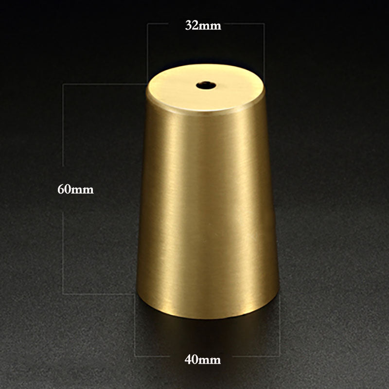 4pcs/pack Brass Leg Cover -taper