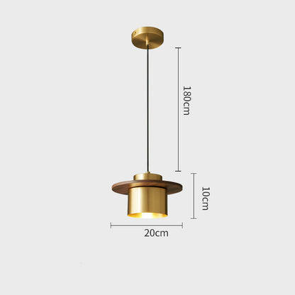 WETU Brass Pendant Light