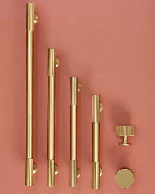 FIANA Solid Brass Cabinet Handle-Vertical Line