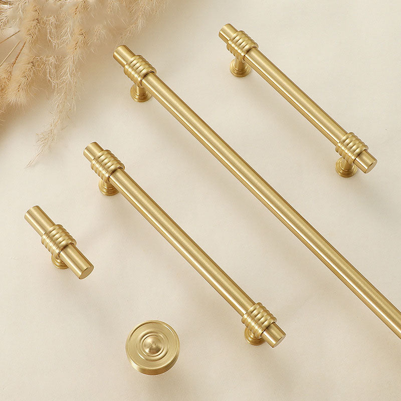 MOC Solid brass handle and knobs