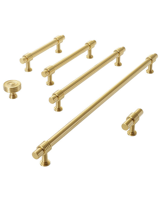 MOC Solid brass handle and knobs