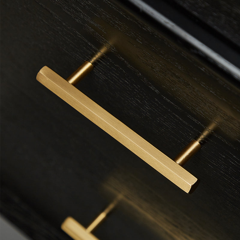 TS6001 Solid Brass Hexagonal Handle