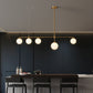 ALVA-Brass Chandelier Light LED