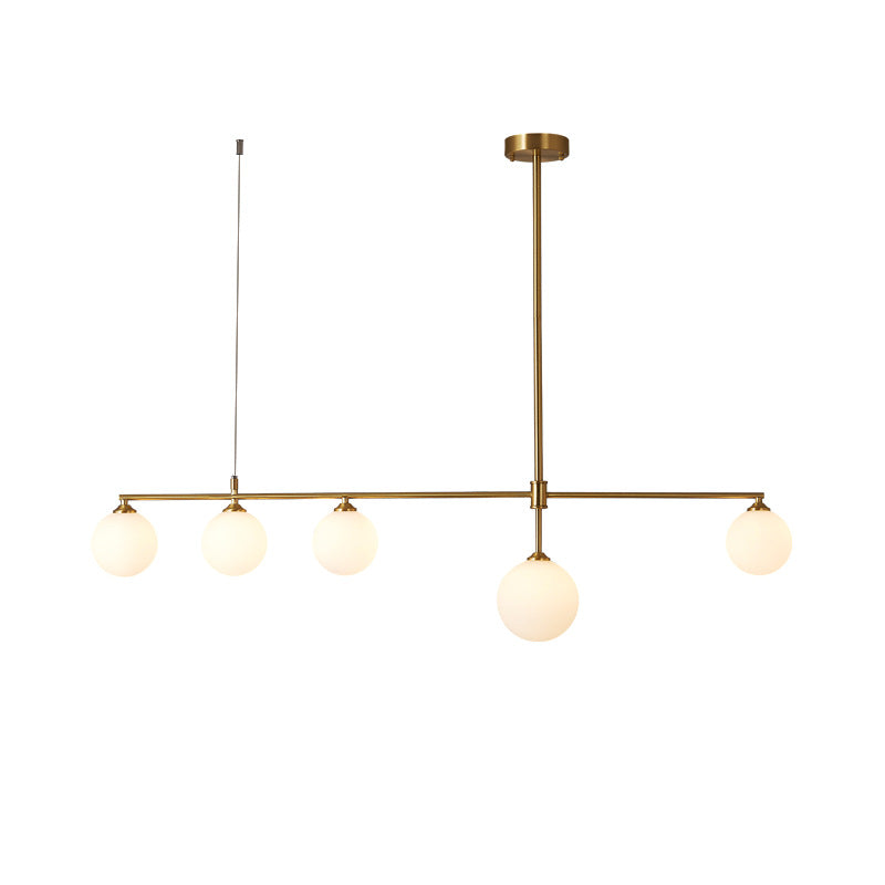 ALVA-Brass Chandelier Light LED