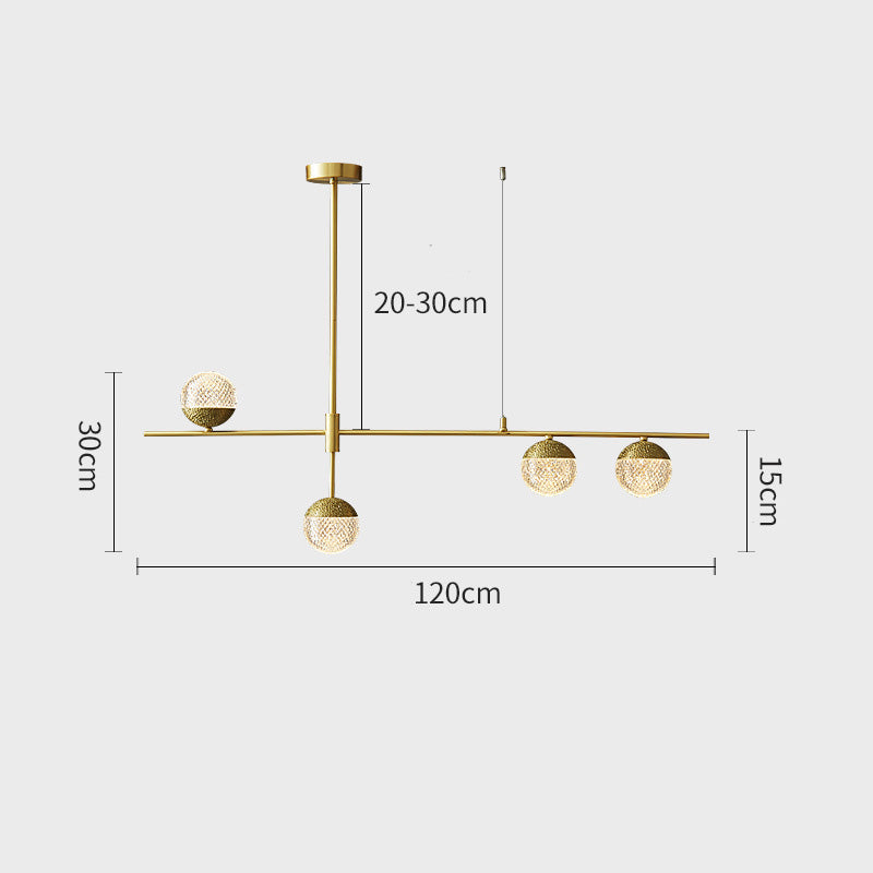 ARMA Brass Chandelier Light