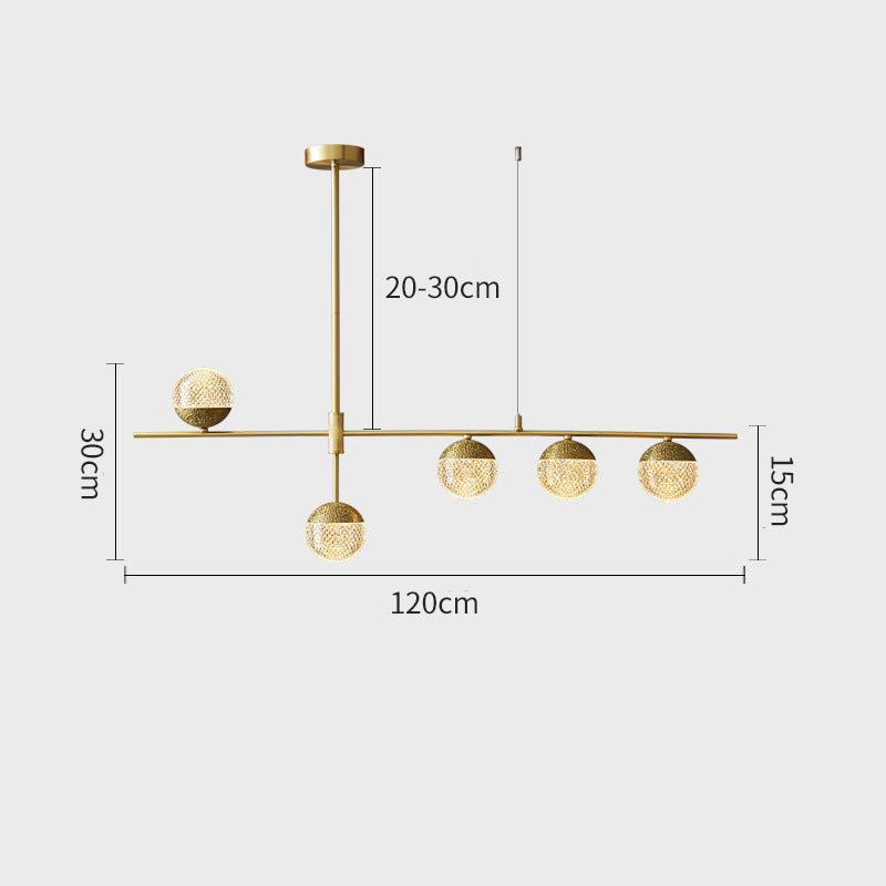 ARMA Brass Chandelier Light