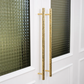 LUX Hammered Brass Cabinet Handles