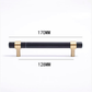 STONE Natural White/Green/Black Marble Cabinet Handles for Furniture