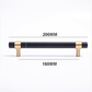 STONE Natural White/Green/Black Marble Cabinet Handles for Furniture