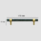 STONE Natural White/Green/Black Marble Cabinet Handles for Furniture