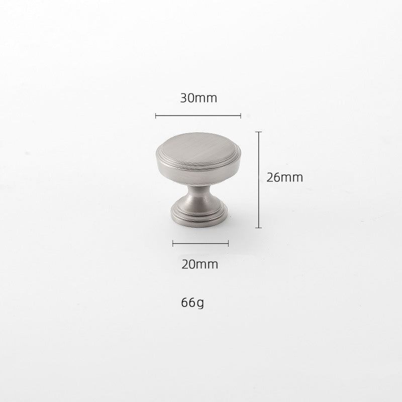 AMRA Nickel Brass Furniture Cabinet Handles Drawer Pulls