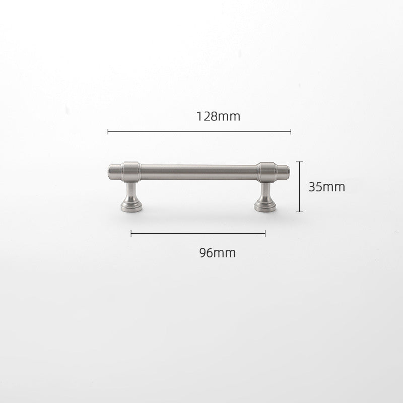AMRA Nickel Brass Furniture Cabinet Handles Drawer Pulls