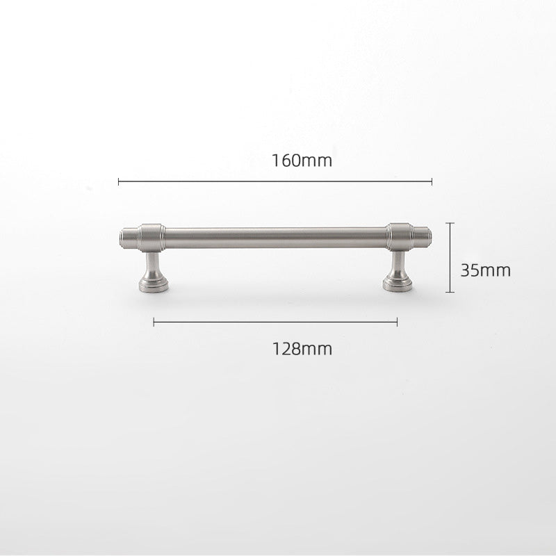 AMRA Nickel Brass Furniture Cabinet Handles Drawer Pulls