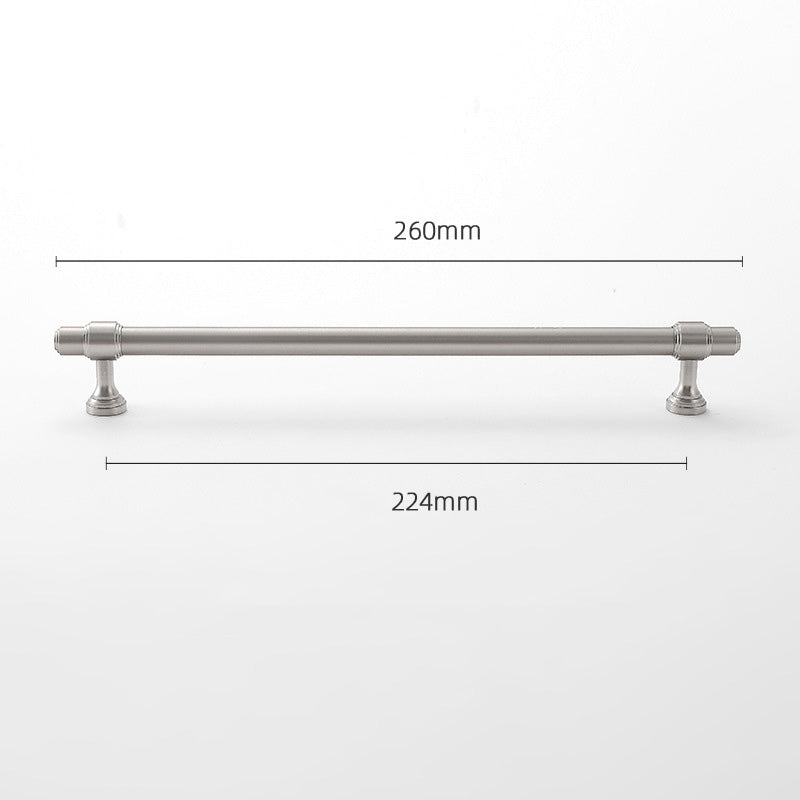 AMRA Nickel Brass Furniture Cabinet Handles Drawer Pulls