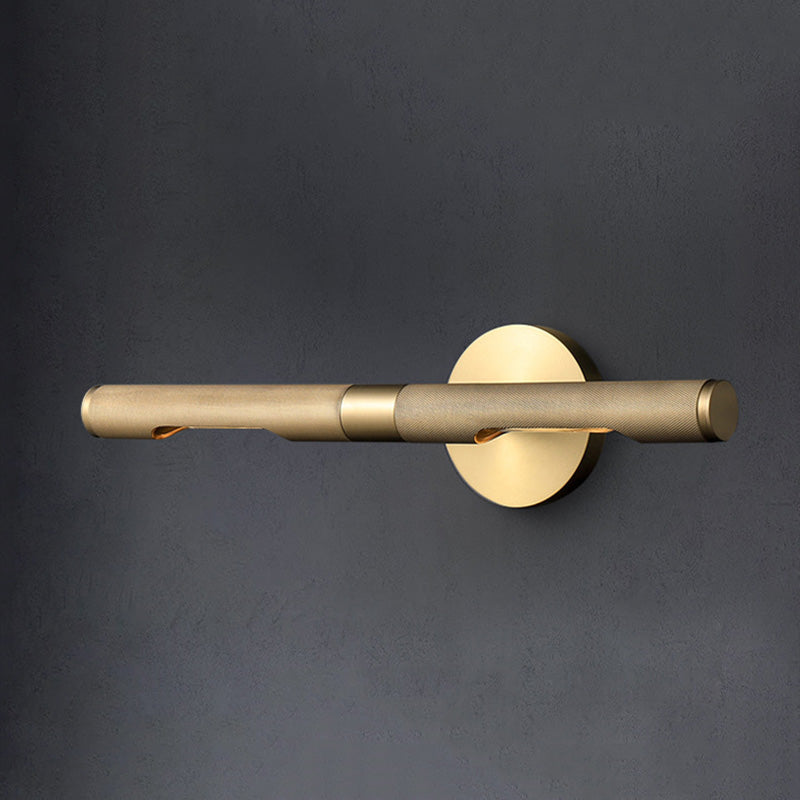 NOAH-Textured Brass Lamp