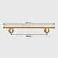 TS2013 Satin Gold Brass Handles with Balls
