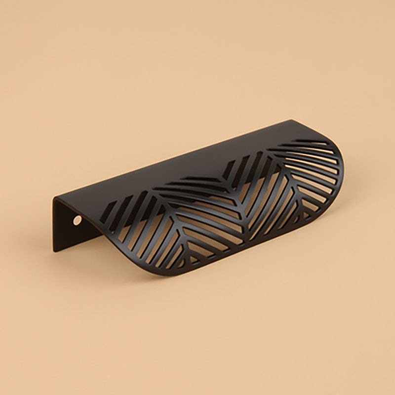 NASHA Brass Cabinet Pull Handle-Leaf Hidden